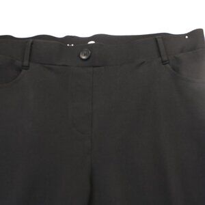 Betabrand Black XL Women's Pull-on Knit Stretch Pants